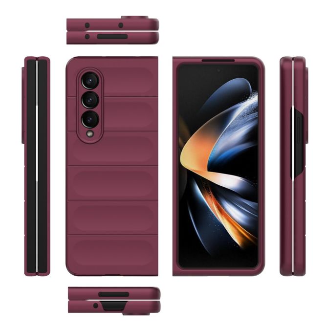 For Samsung Galaxy Z Fold4 5G Phone Case Hard PC Impact Resistant Cover