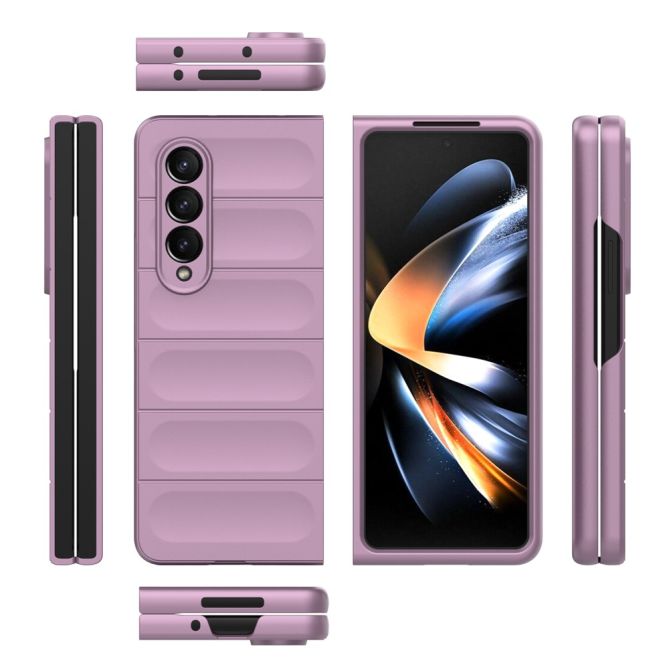 For Samsung Galaxy Z Fold4 5G Phone Case Hard PC Impact Resistant Cover