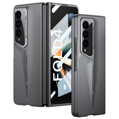 GKK For Samsung Galaxy Z Fold4 5G Shockproof Case Tempered Glass Film + Hard PC Phone Cover
