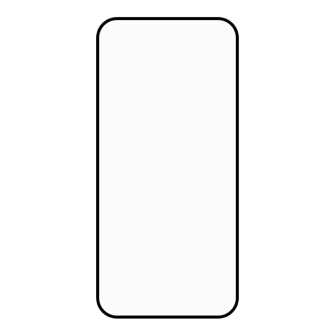 Verre trempé Honor 600 / 600 Pro couverture intégrale avec contour noir
