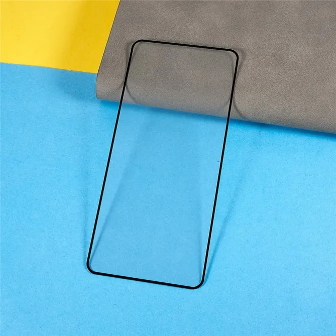 Verre trempé Honor 600 / 600 Pro couverture intégrale avec contour noir