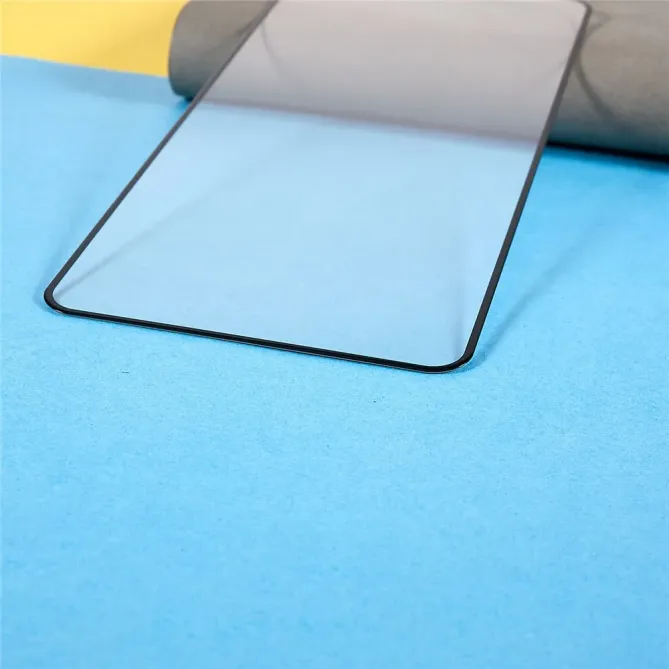 Verre trempé Honor 600 / 600 Pro couverture intégrale avec contour noir