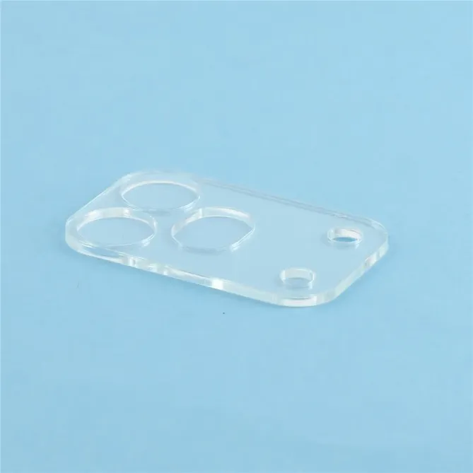 Protection d'objectif Honor 600 Pro en verre trempé bord incurvé - Lot de 2 - Transparent