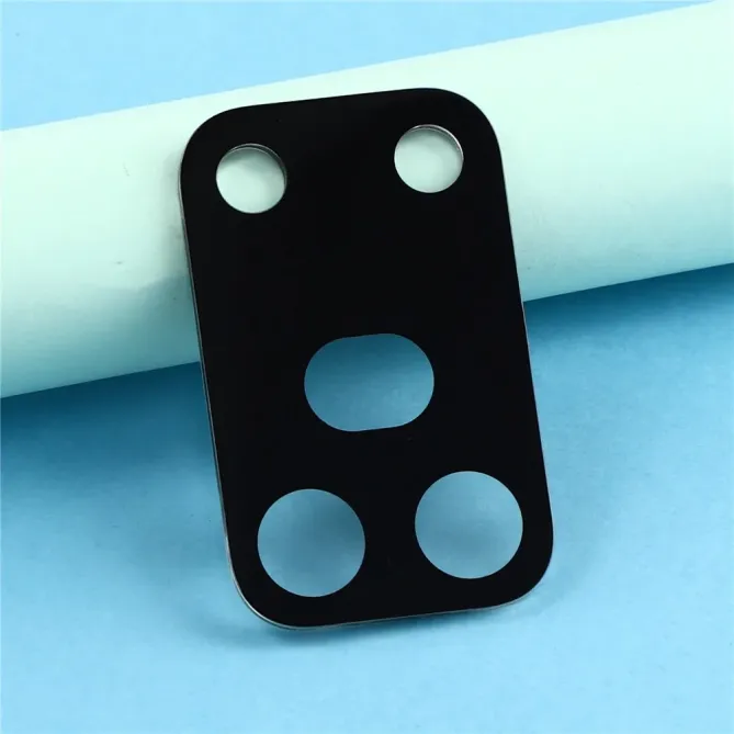 Protection d'objectif Honor 600 Pro en verre trempé bord incurvé - Lot de 2 - Noir