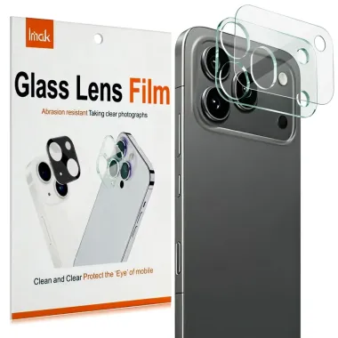 Protection d'objectif Honor 600 Pro en verre trempé avec capot acrylique - Transparent