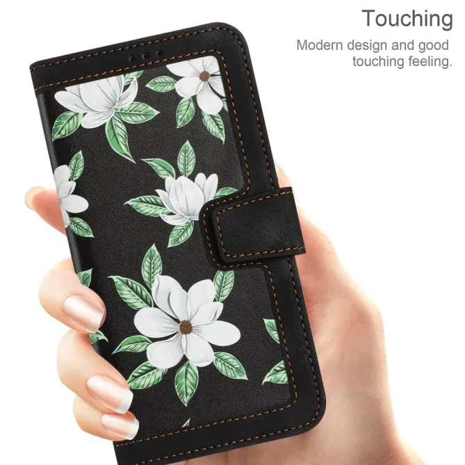 Housse Honor 600 Bianca fleurie avec dragonne