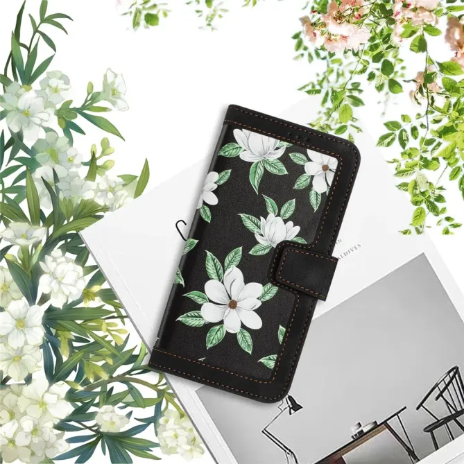Housse Honor 600 Bianca fleurie avec dragonne
