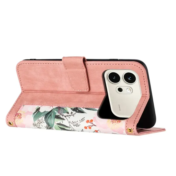Housse Honor 600 Anaïs florale avec dragonne