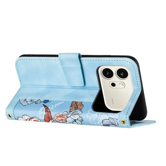 Housse Honor 600 fleurie avec dragonne