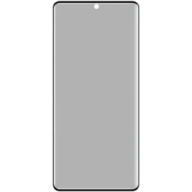 Verre trempé confidentialité Huawei Mate X7 couverture intégrale - Bord noir