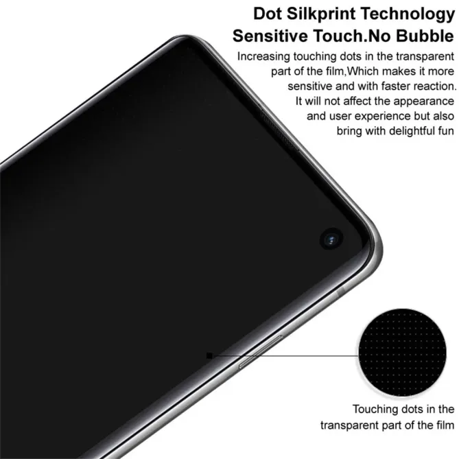 Verre trempé confidentialité Huawei Mate X7 couverture intégrale - Bord noir