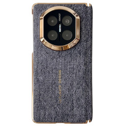Coque Huawei Mate X7 texture denim avec contour caméra renforcé