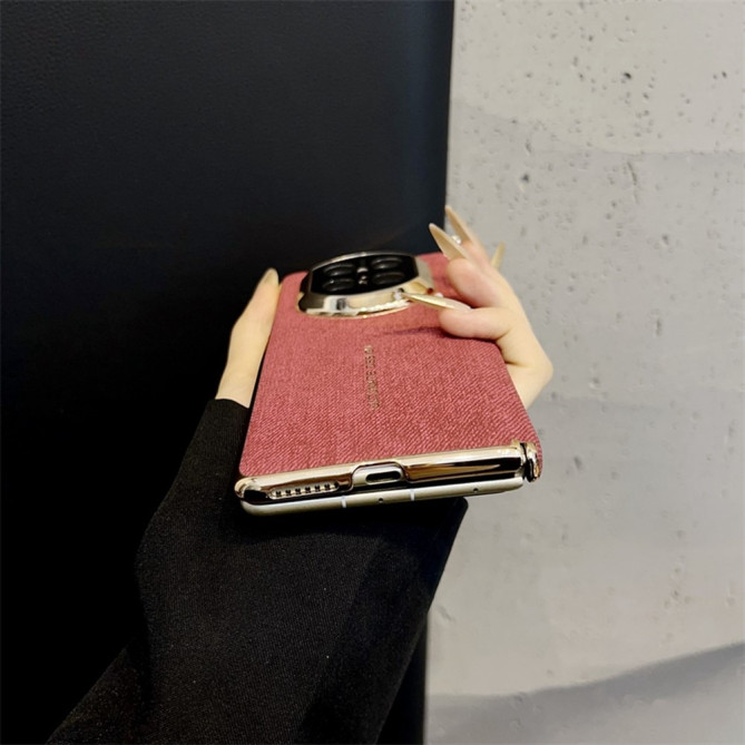 Coque Huawei Mate X7 texture denim avec contour caméra renforcé