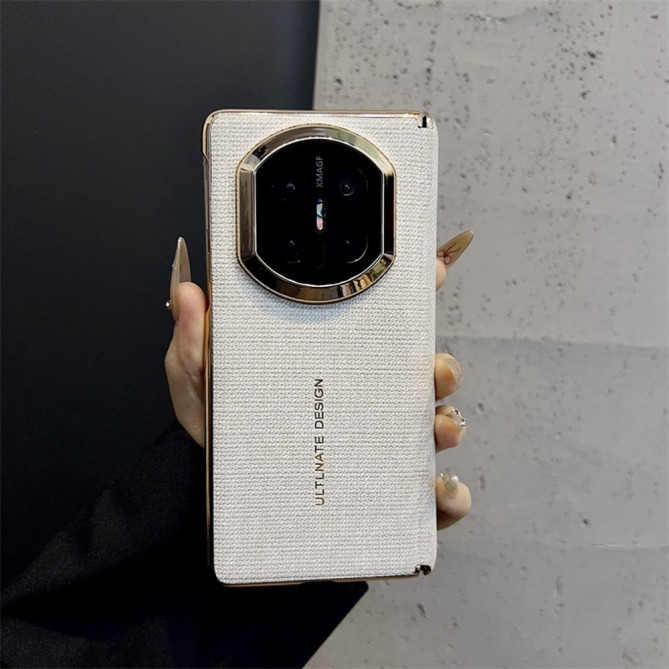 Coque Huawei Mate X7 texture denim avec contour caméra renforcé