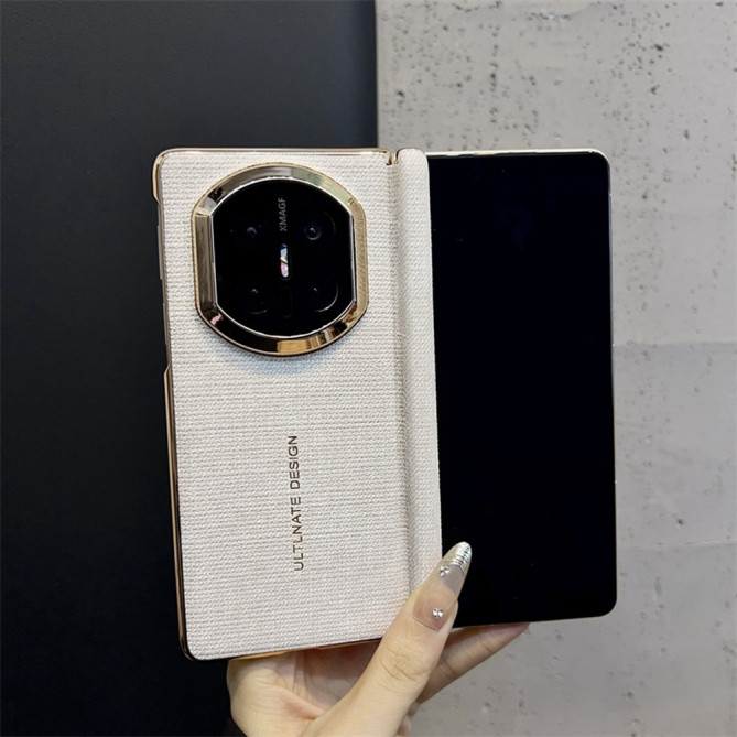 Coque Huawei Mate X7 texture denim avec contour caméra renforcé