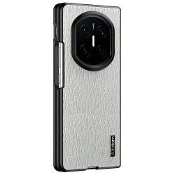 Coque Huawei Mate X7 texture bois effet cuir avec protection charnière