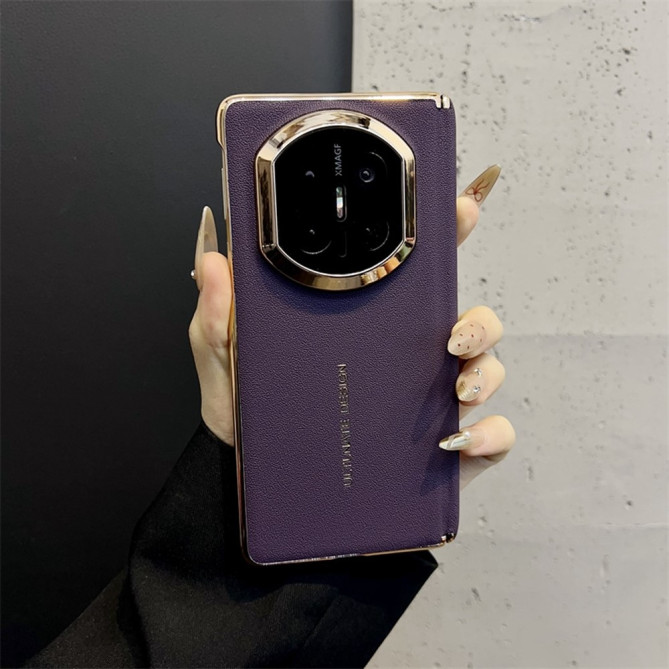 Coque Huawei Mate X7 toucher peau avec contour métallisé