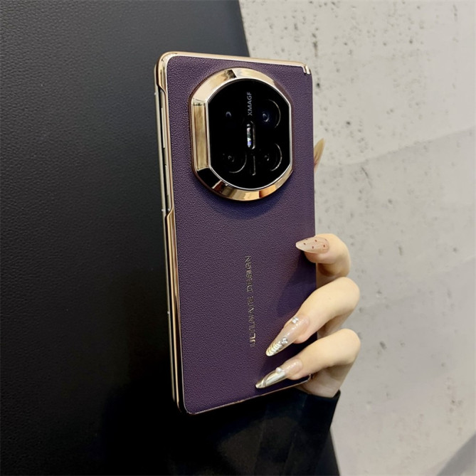 Coque Huawei Mate X7 toucher peau avec contour métallisé