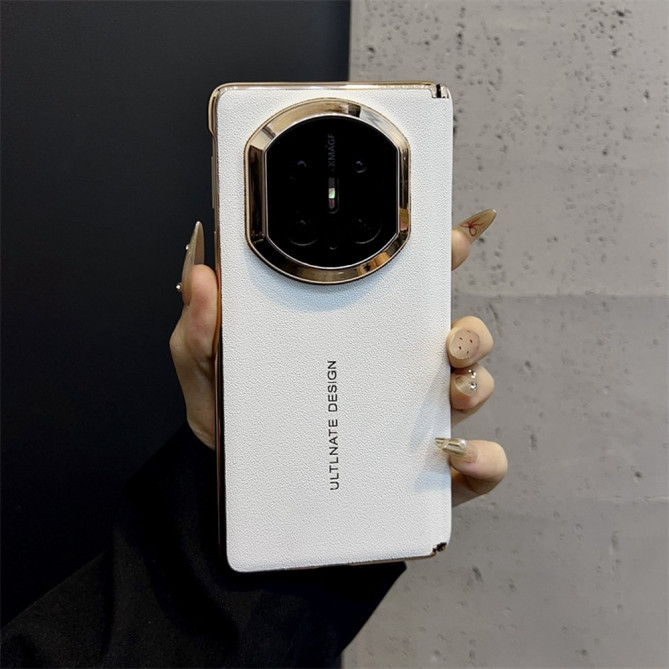 Coque Huawei Mate X7 toucher peau avec contour métallisé