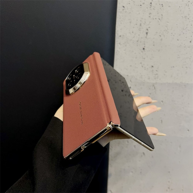 Coque Huawei Mate X7 toucher peau avec contour métallisé