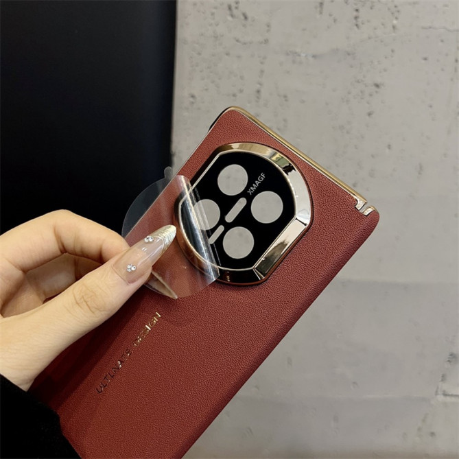 Coque Huawei Mate X7 toucher peau avec contour métallisé