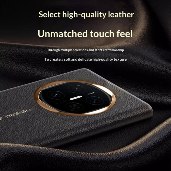 Coque Huawei Mate X7 flip cover texture grainée avec fenêtre intelligente