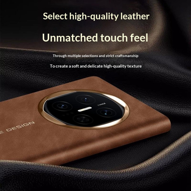 Coque Huawei Mate X7 flip cover effet cuir avec fenêtre d’affichage