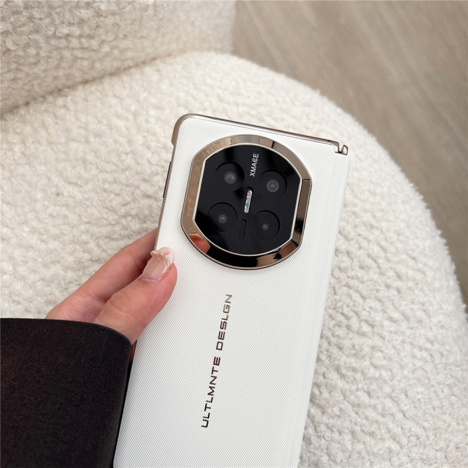 Coque Huawei Mate X7 texture tissée avec protection charnière