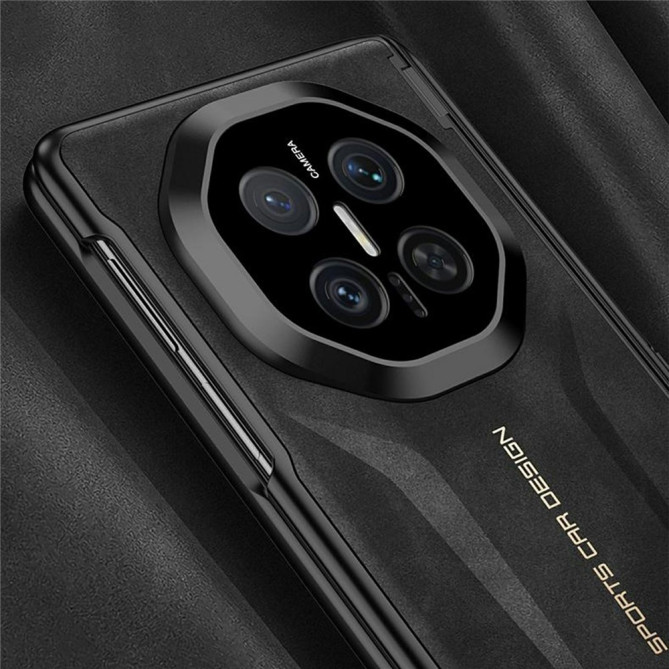 Coque Huawei Mate X7 avec vitre intégrée et support métallique