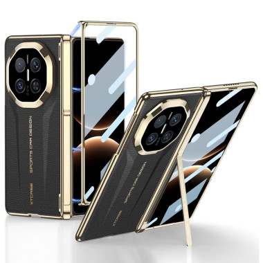 Coque Huawei Mate X7 magnétique avec vitre avant et béquille intégrée