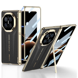 Coque Huawei Mate X7 magnétique avec vitre avant et béquille intégrée