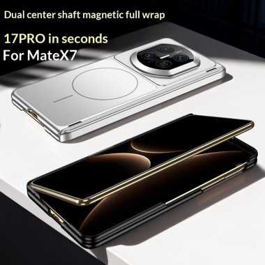 Coque Huawei Mate X7 magnétique mate avec protection charnière intégrée