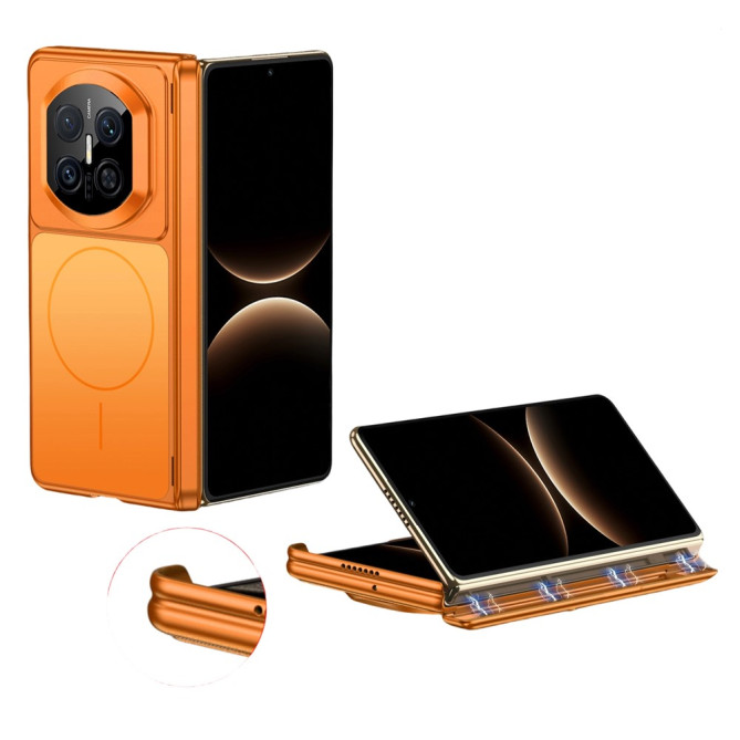 Coque Huawei Mate X7 magnétique mate avec protection charnière intégrée