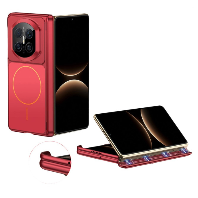 Coque Huawei Mate X7 magnétique mate avec protection charnière intégrée