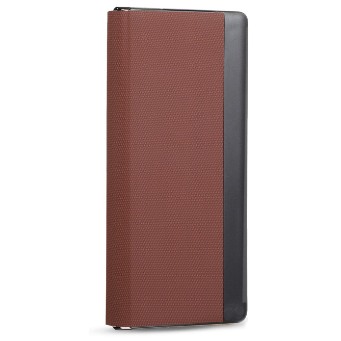 Coque Huawei Mate X7 flip textile avec anneau rotatif magnétique