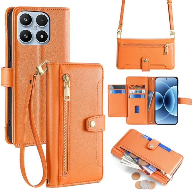 Étui Xiaomi 17 Portefeuille avec Lanière - MARTA