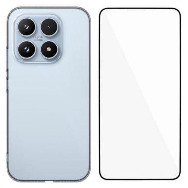 Coque transparente Xiaomi 17 avec verre trempé