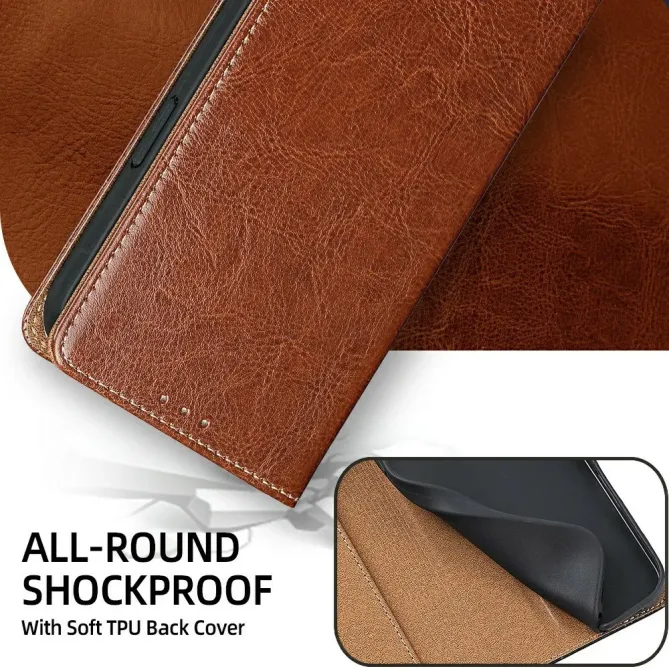 Flip Cover Xiaomi 17 Ultra Cuir Véritable