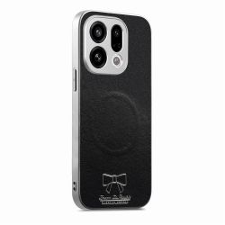 For Oppo Find X9 5G Magnetic Case Butterfly Bow Pattern PU Leather + TPU + PC Shockproof Phone Cover