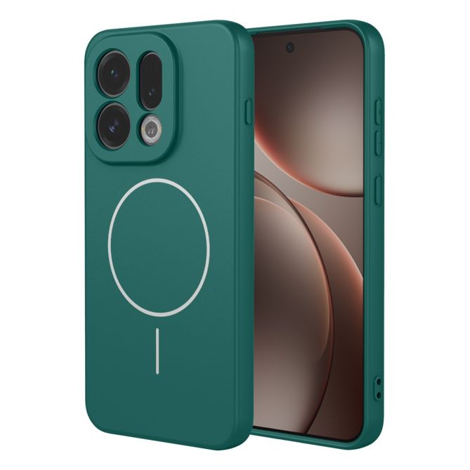 For Oppo Find X9 5G Magnetic Case Anti Drop Soft TPU Phone Back Cover