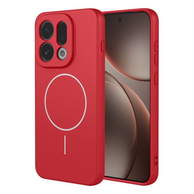 For Oppo Find X9 5G Magnetic Case Anti Drop Soft TPU Phone Back Cover