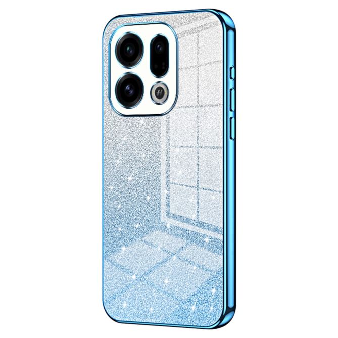 For Oppo Find X9 5G Case Electroplating Gradient Glitter TPU Phone Cover