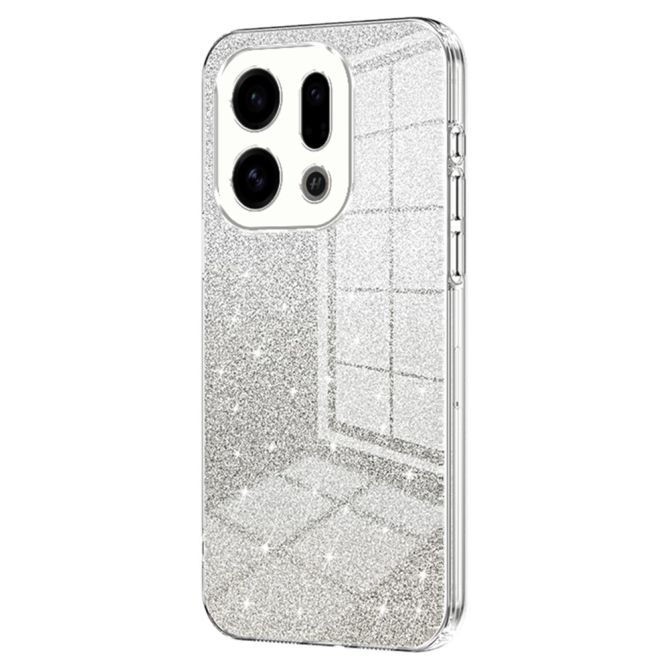For Oppo Find X9 5G Case Electroplating Gradient Glitter TPU Phone Cover