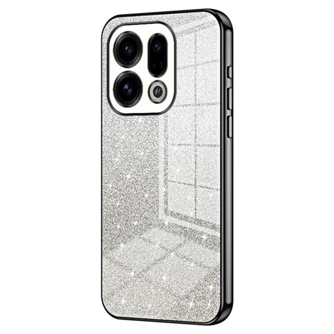 For Oppo Find X9 5G Case Electroplating Gradient Glitter TPU Phone Cover