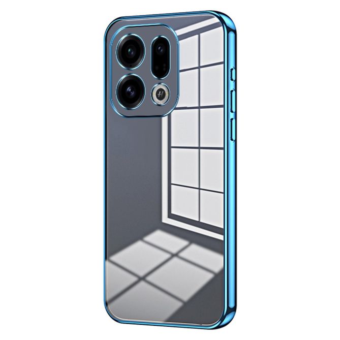 For Oppo Find X9 5G Case Electroplating Frame Soft TPU Phone Cover