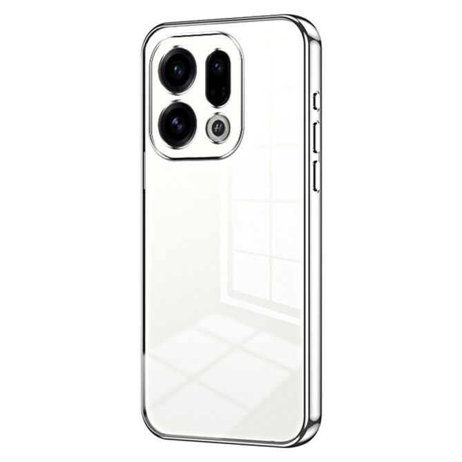 For Oppo Find X9 5G Case Electroplating Frame Soft TPU Phone Cover