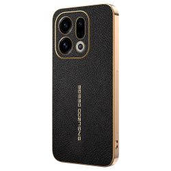 For Oppo Find X9 5G Case Anti Scratch Litchi Texture TPU Leather PU Phone Back Cover