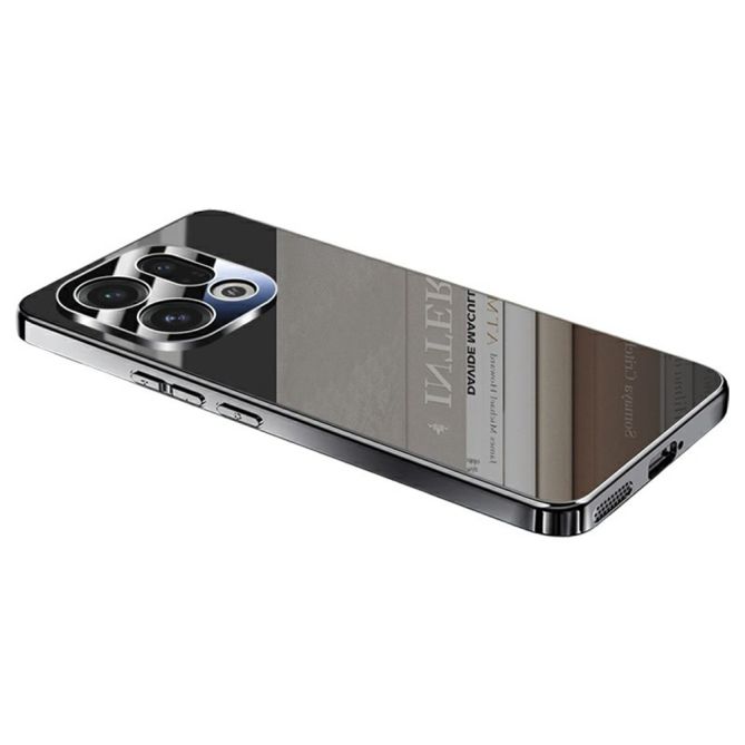 For Oppo Find X9 5G Case Electroplating PC Phone Back Cover with Camera Lens Protector