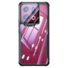 For Oppo Find X9 5G Case PC + TPU Clear Phone Shell with Glass Lens Cover Kickstand