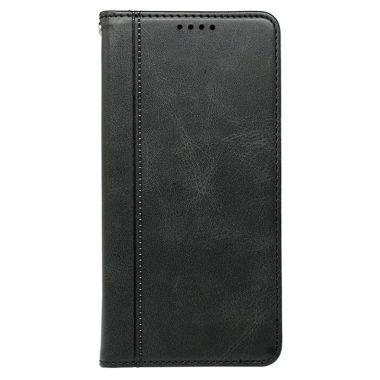 For Oppo Find X9 5G Case Hidden Magnetic Closure Calf Texture Leather Phone Cover